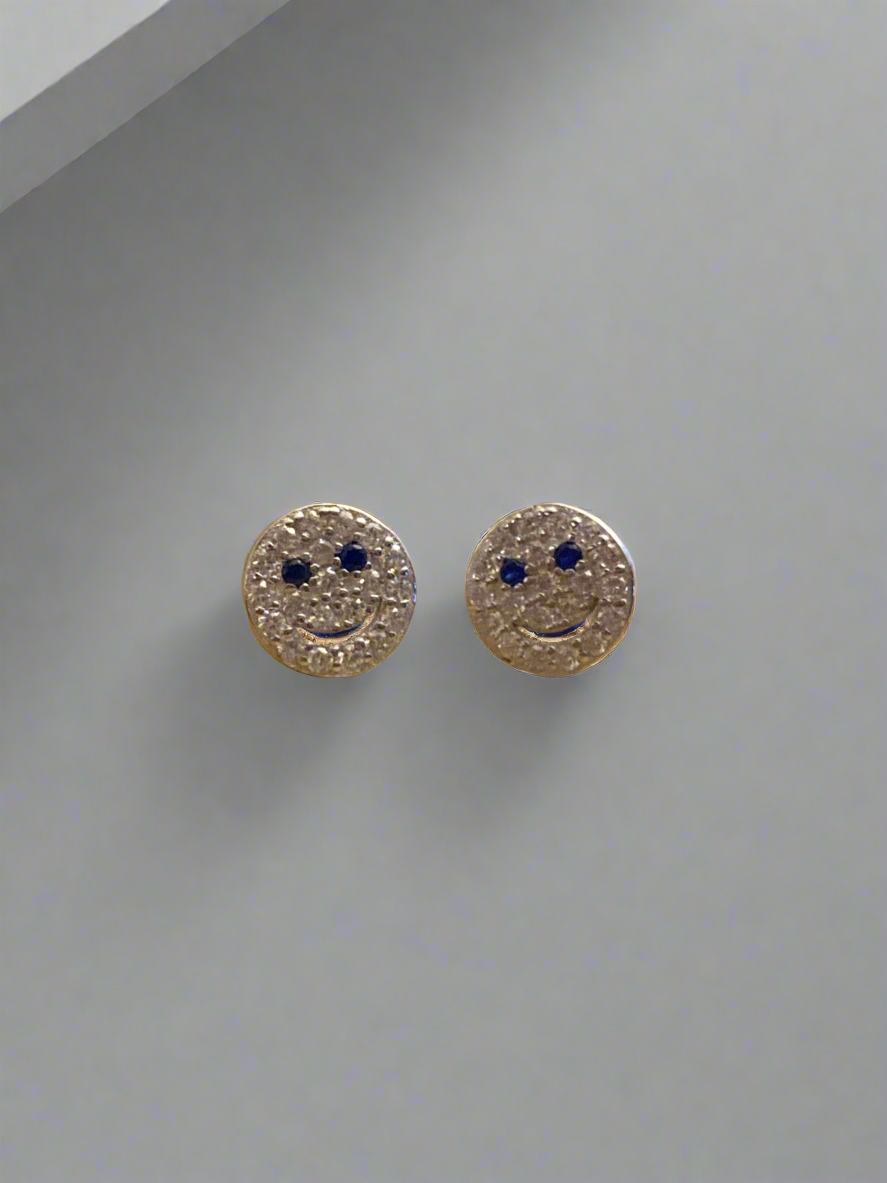 Smiley Face Studs