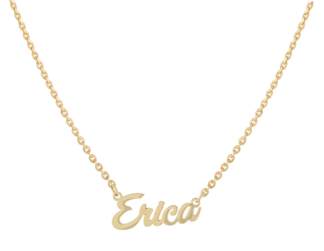 Personalized Script Name Necklace
