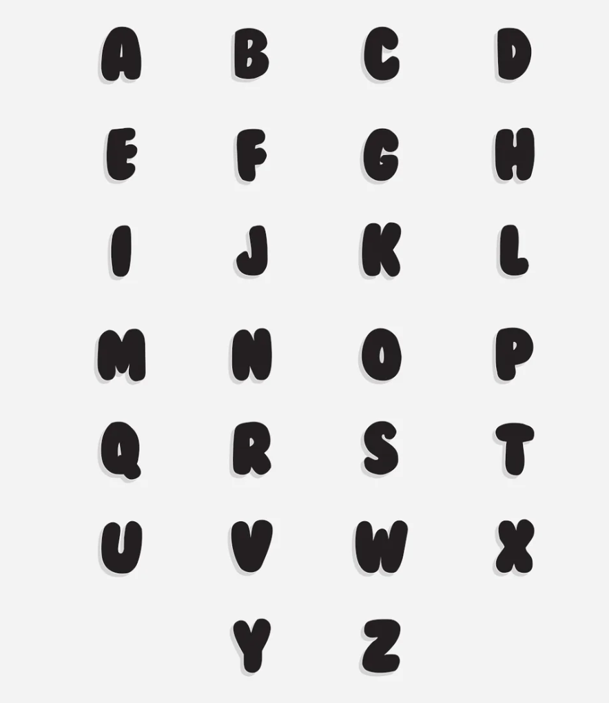 Mini Bubble Initial Bracelet