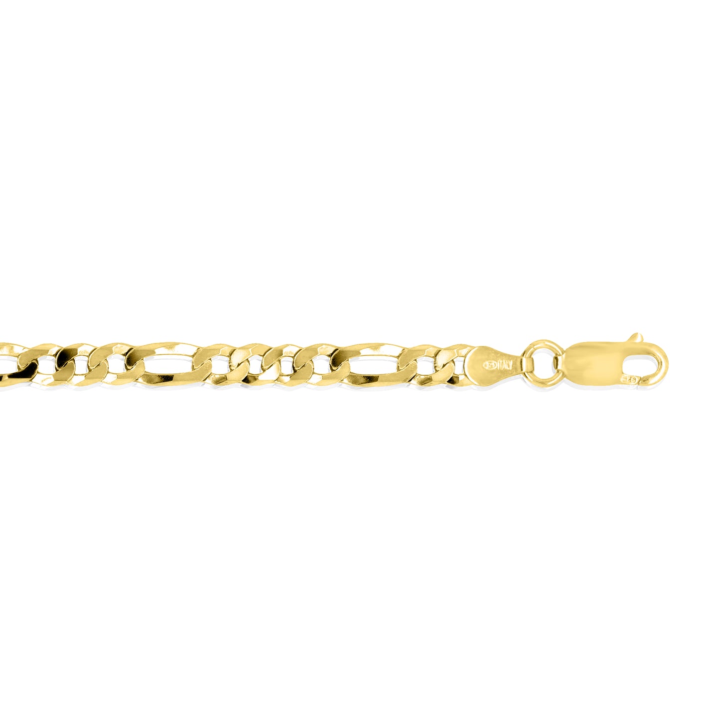 Sterling Silver Figaro Choker