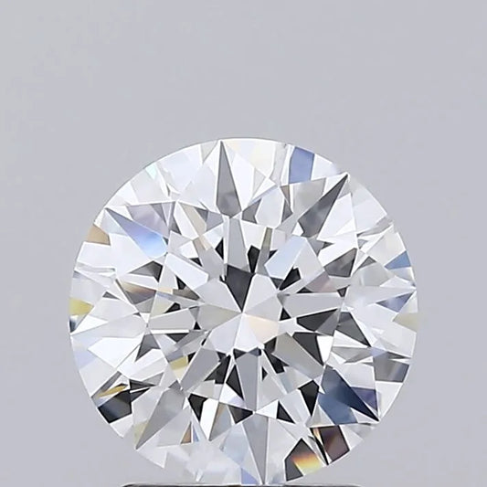 2.01ct Round Lab Grown Diamond (Colour E, Clarity IF, Cut ID, IGI Certified)