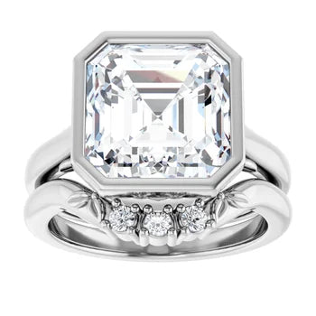 14kt Bezel Solitaire Ring