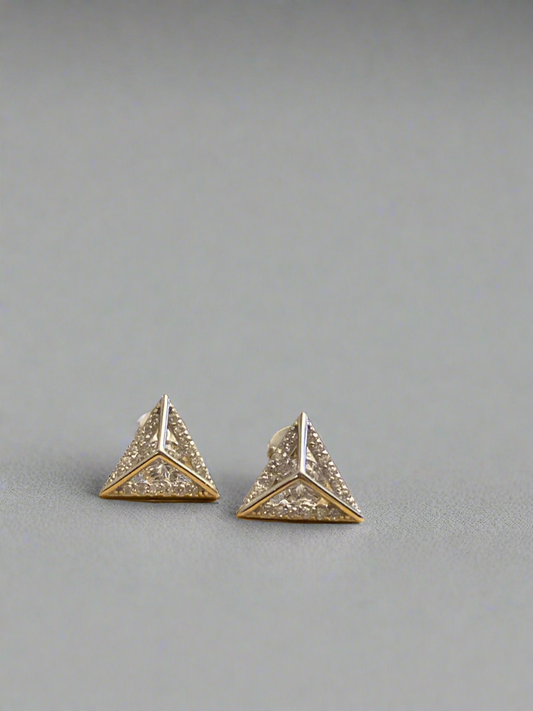 Trinity Spark Stud Earring
