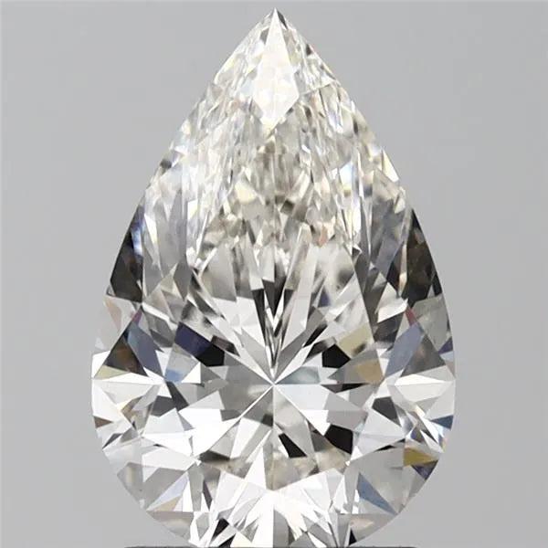 2.05ct Pear Lab Grown Diamond (Colour H, Clarity VS1, IGI Certified)