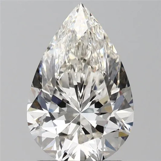 2.05ct Pear Lab Grown Diamond (Colour H, Clarity VS1, IGI Certified)