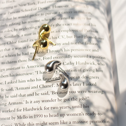 Mini Teardrop Stud Earrings