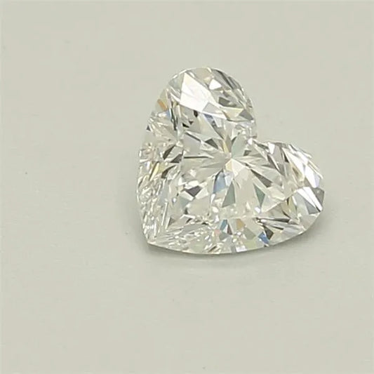 0.60ct Heart Natural Diamond (Colour F, Clarity VS2, GIA Certified)