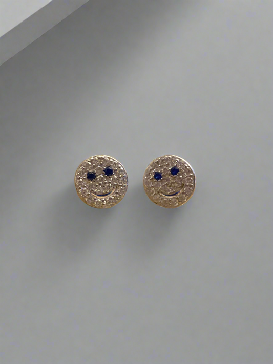 Smiley Face Studs