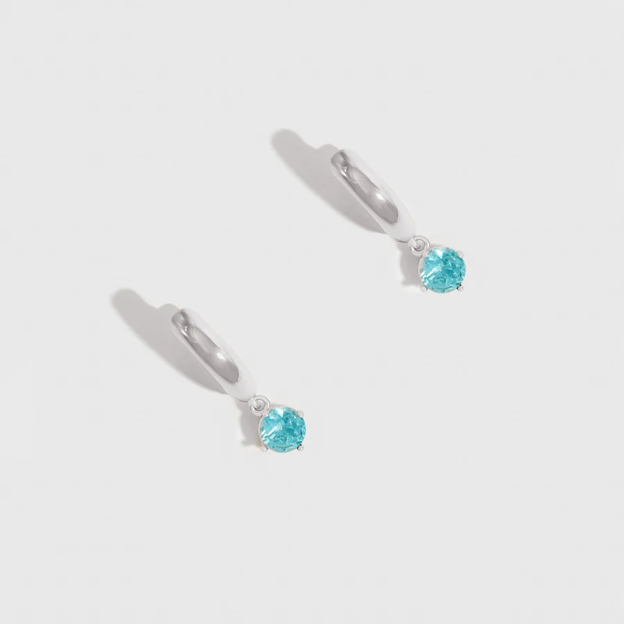 Birthstone Huggies