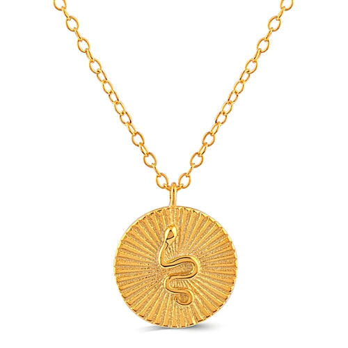 The Serpent Sol Necklace