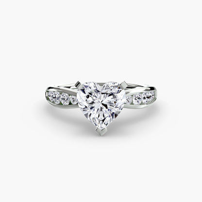 Solitaire with Pavé 3