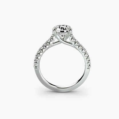 Solitaire with Pavé 5