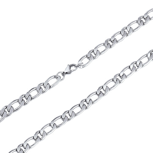 Stainless Steel Figaro Chain