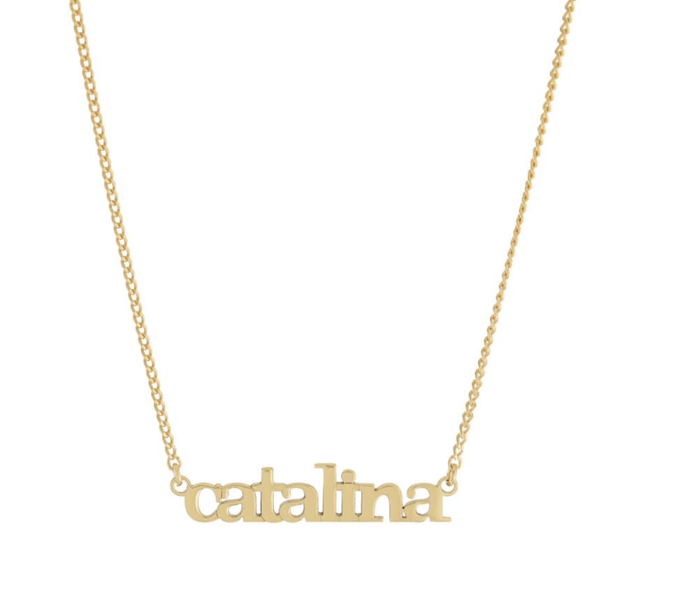 Personalized Lowercase Name Necklace