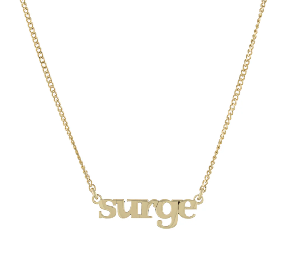 Personalized Lowercase Name Necklace