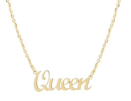 Personalized Script Name Necklace