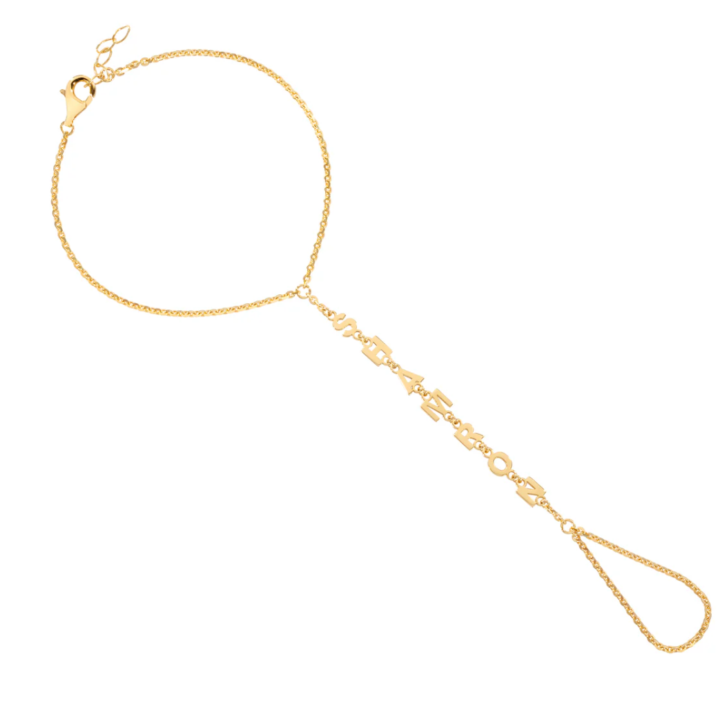 Personalized Hand Chain