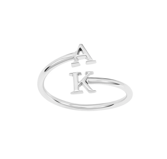 Personalized Two Initial Ring