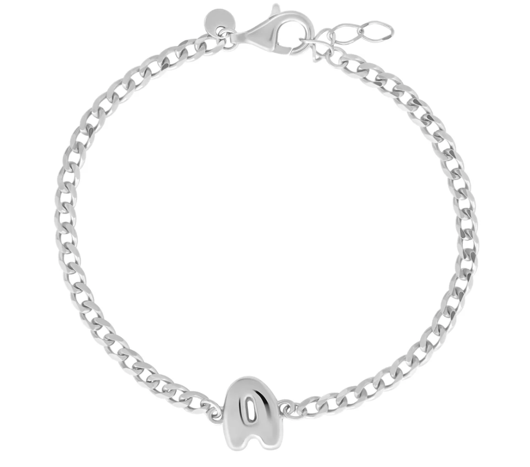 Mini Bubble Initial Bracelet