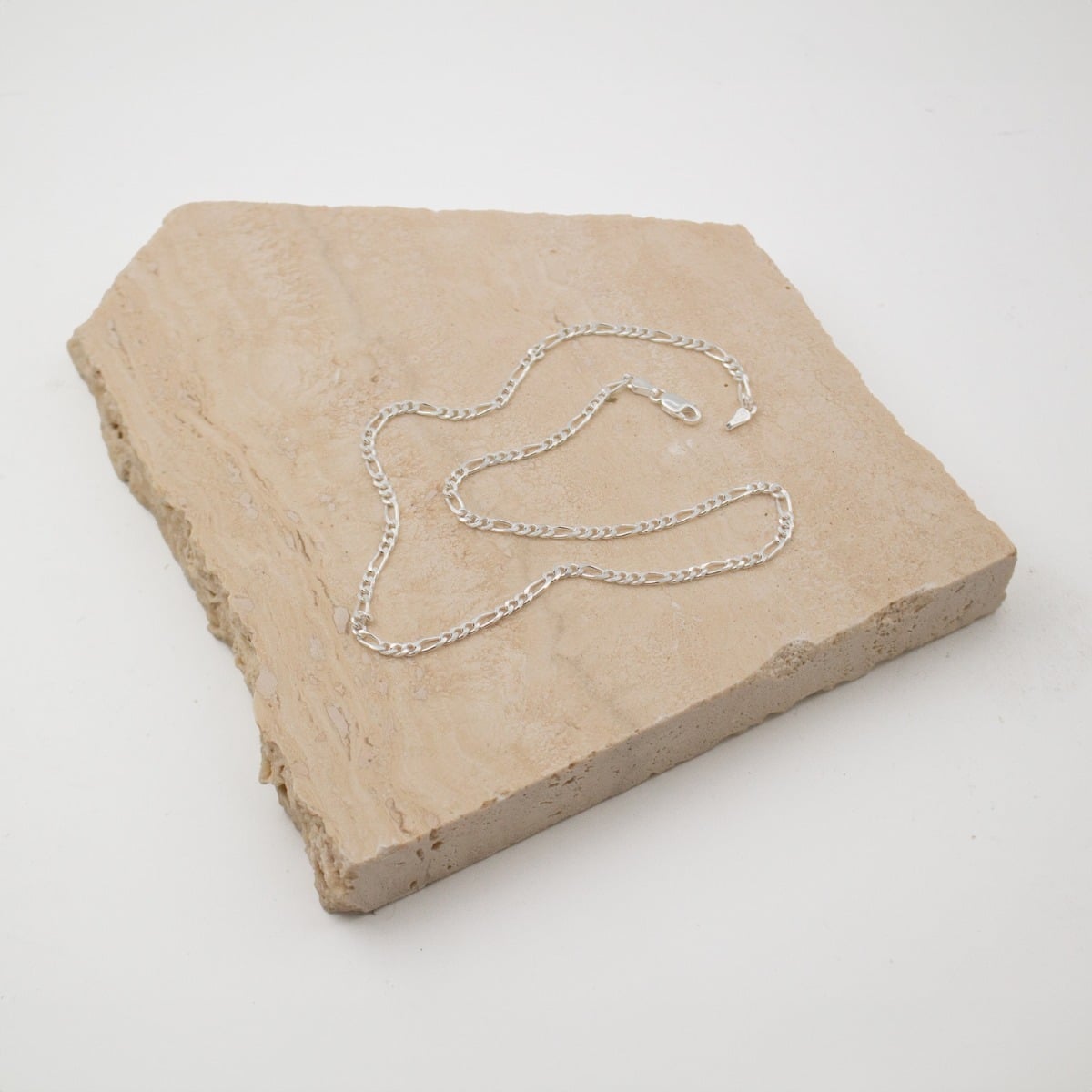 Sterling Silver 3mm Figaro Chain
