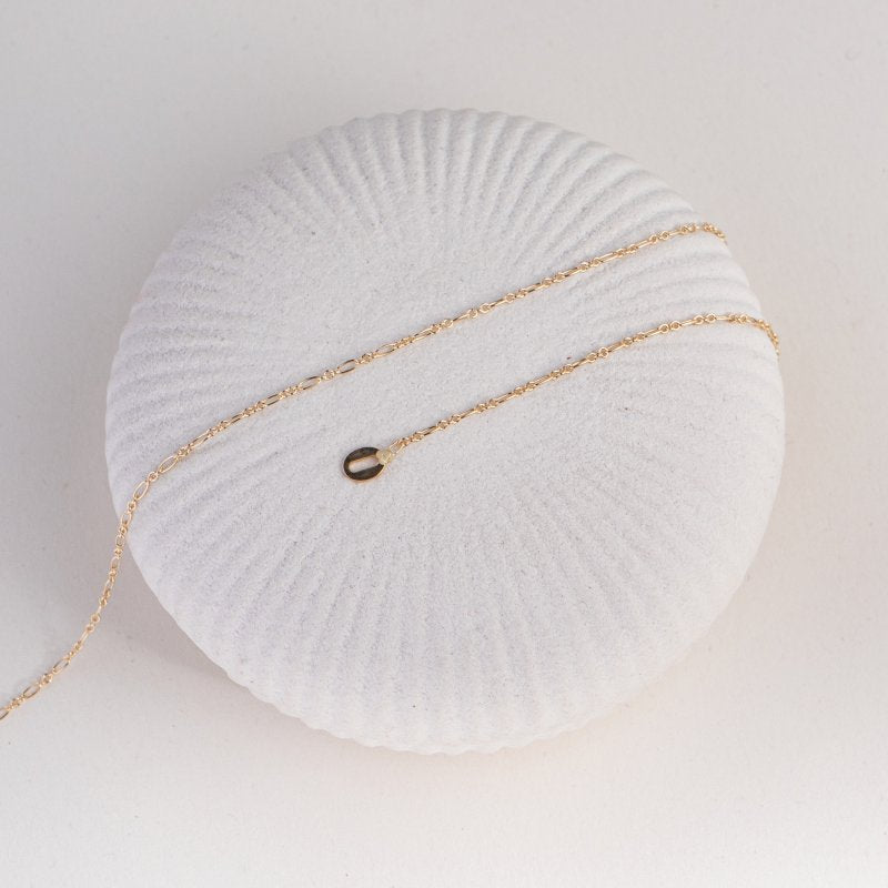 10K Yellow Gold Fancy Rolo Chain by the Inch – 1.3mm