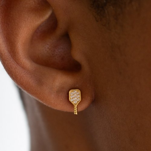 Pickleball Stud Earrings